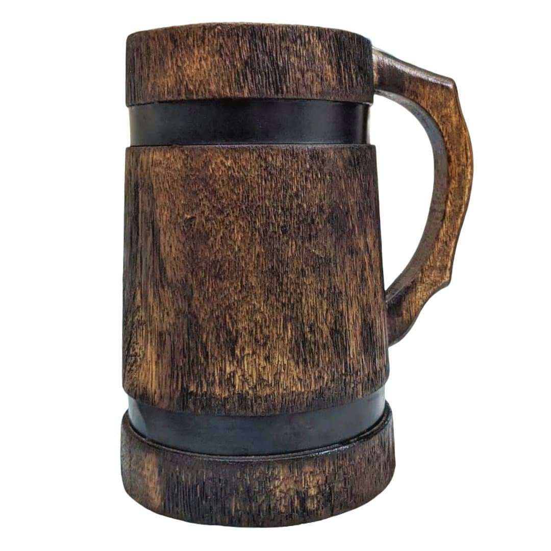 Wooden Barrel Beer Mug or Glass