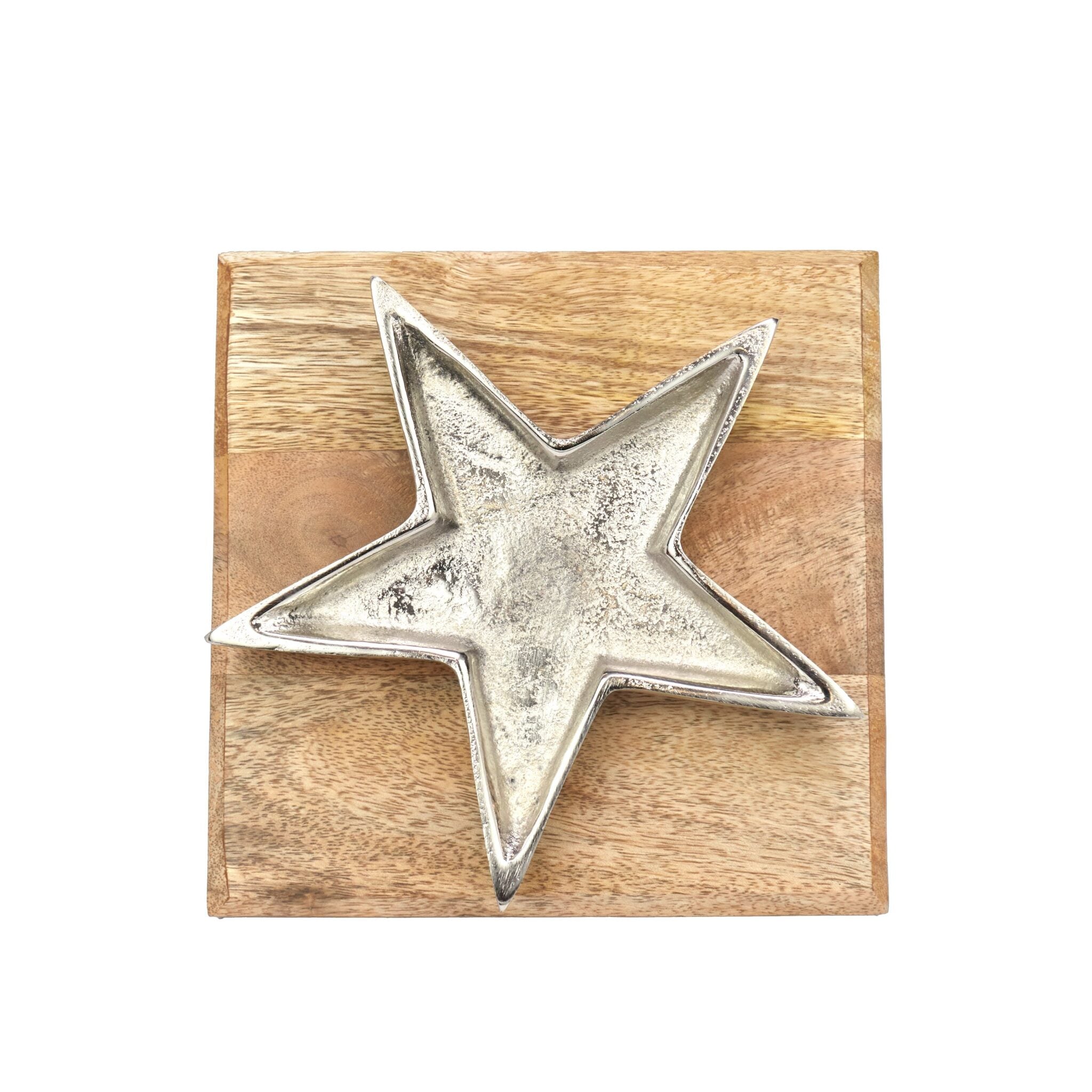 Star Candle Holder – Silver Elegance for Your Home or Special Occasions
