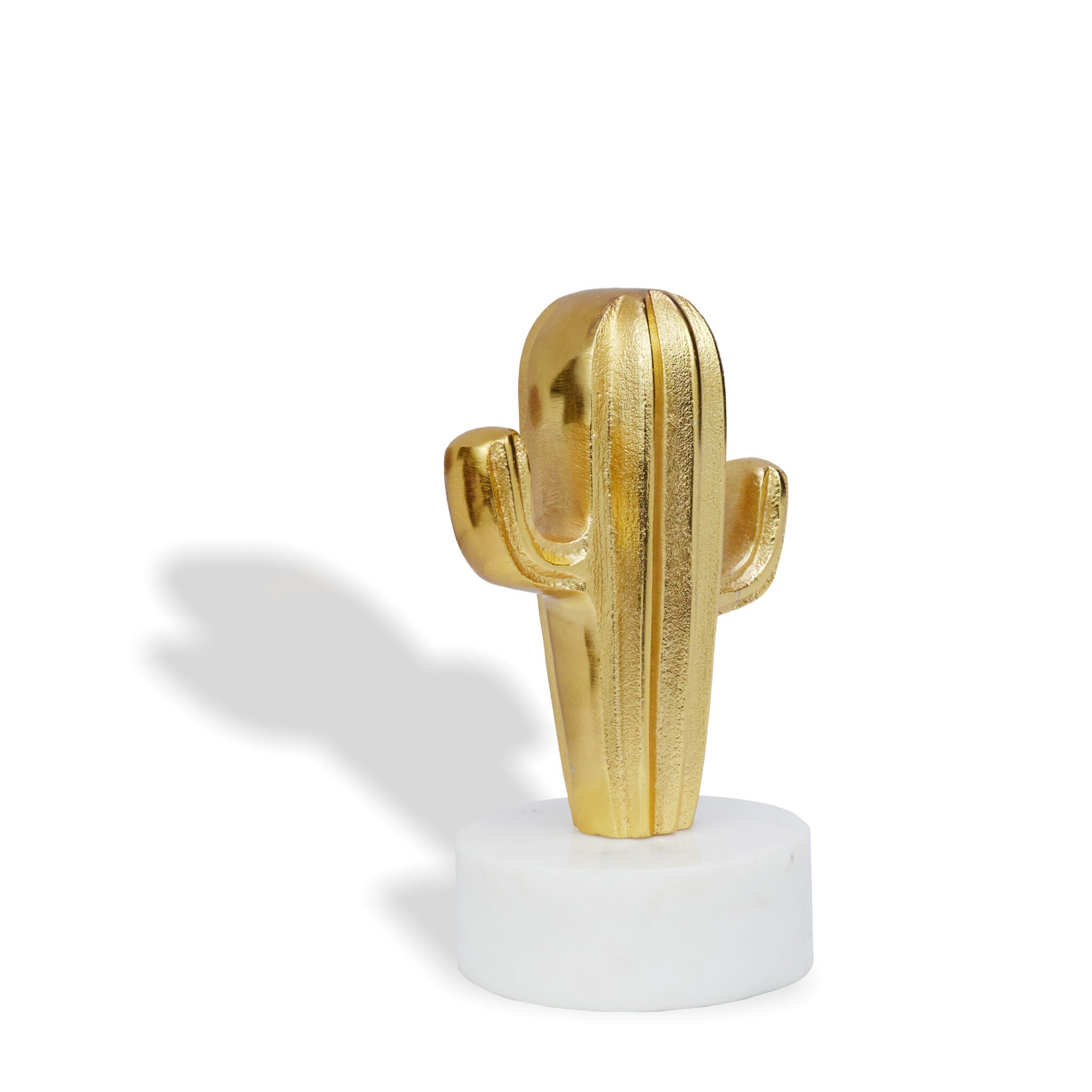 Mini Cactus Showpiece - Marble Base
