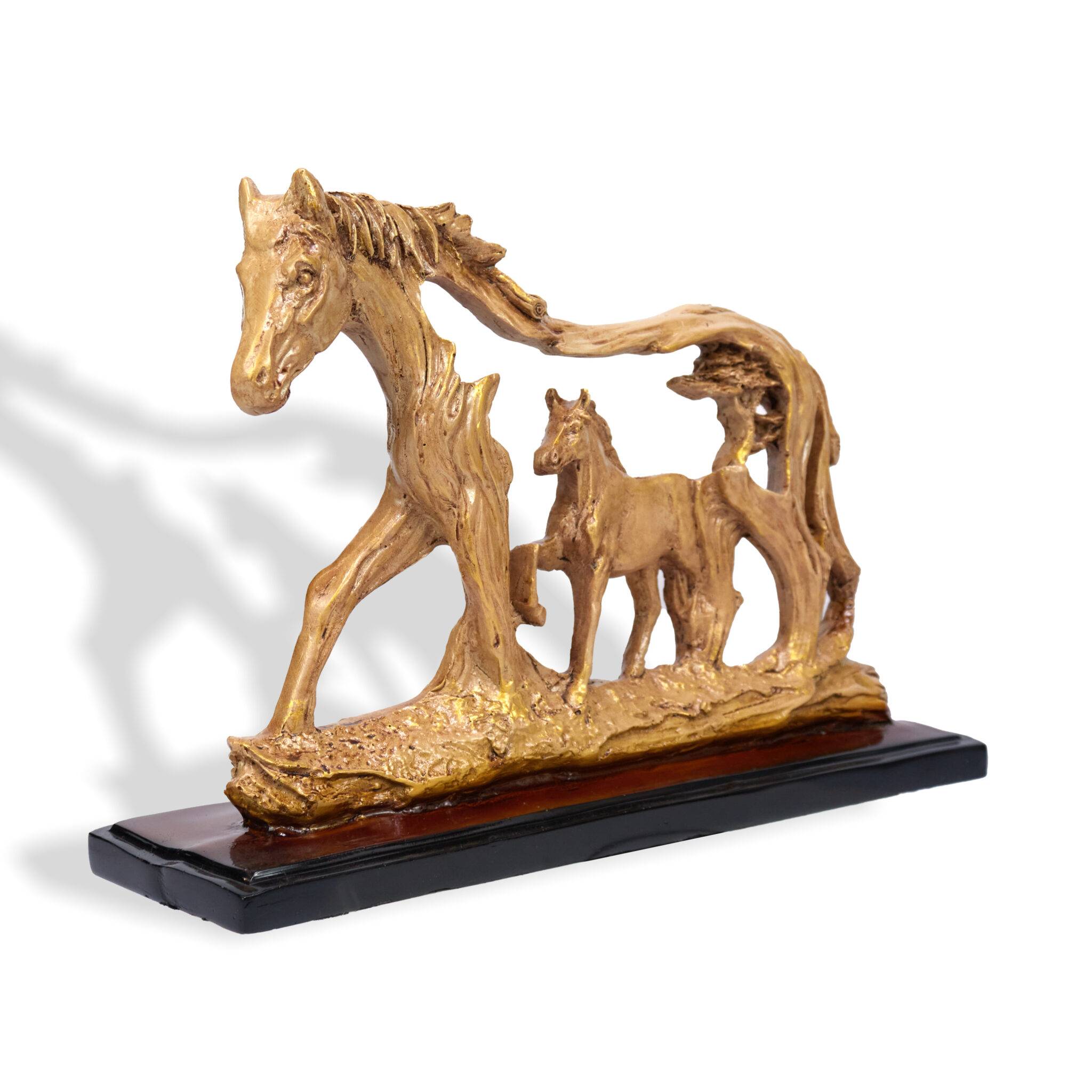 Horse in Horse Showpiece – A Majestic Symbol of Power and Success