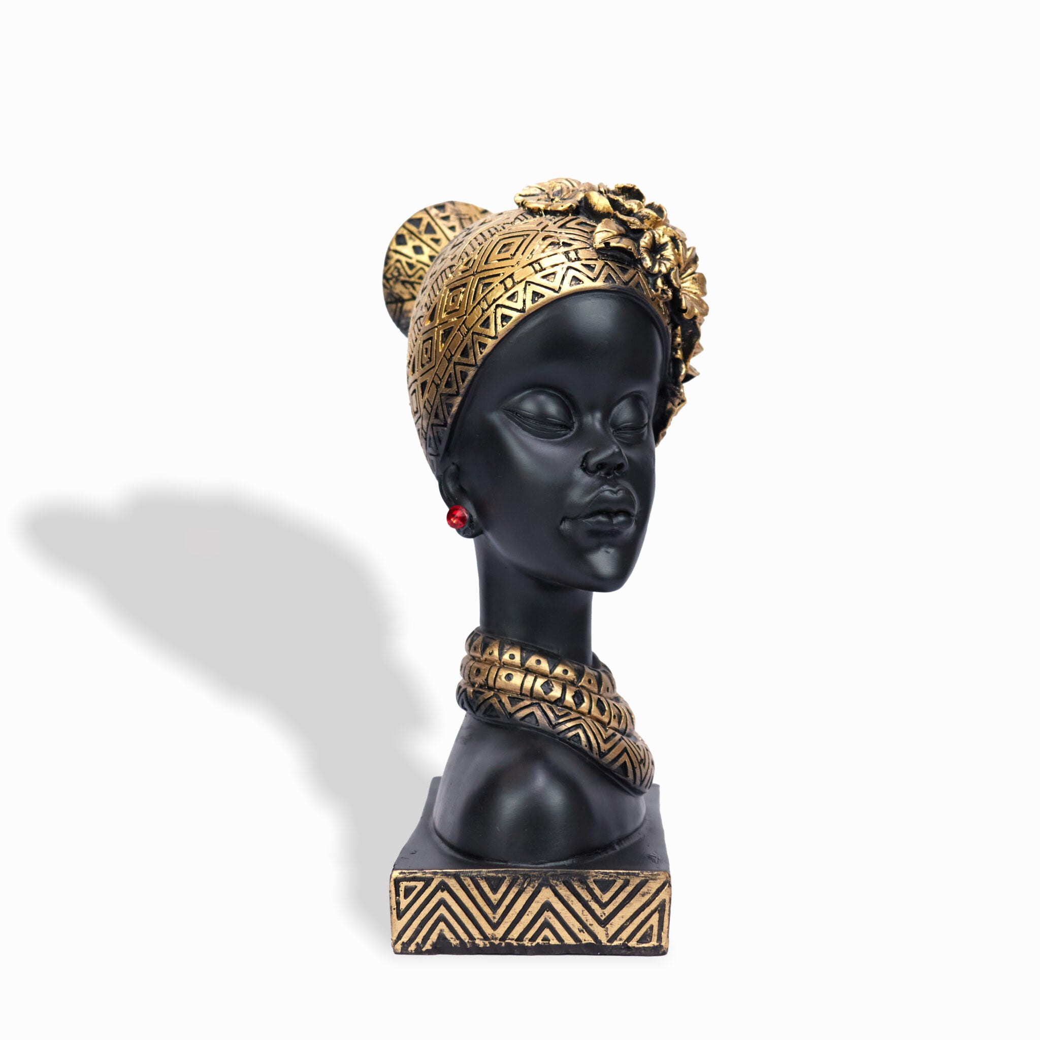 African Short Lady Showpiece