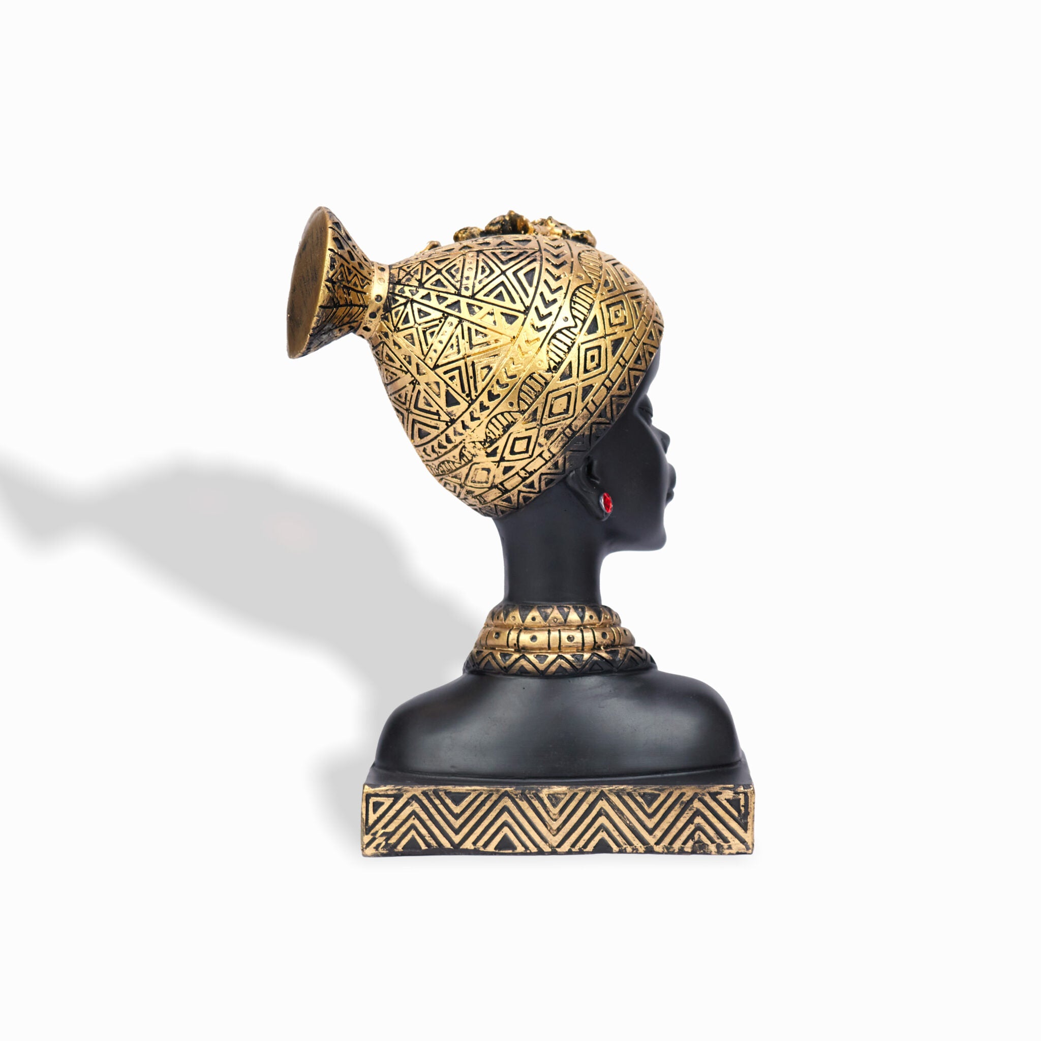 African Short Lady Showpiece