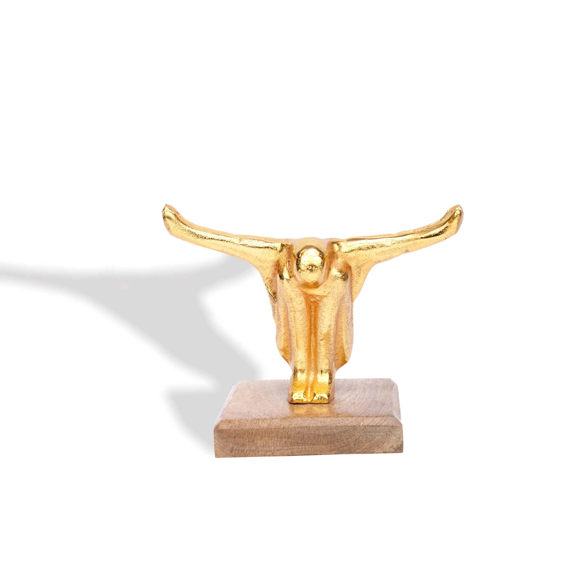 Sitting Man – A Golden Symbol of Elegance and Contemplation