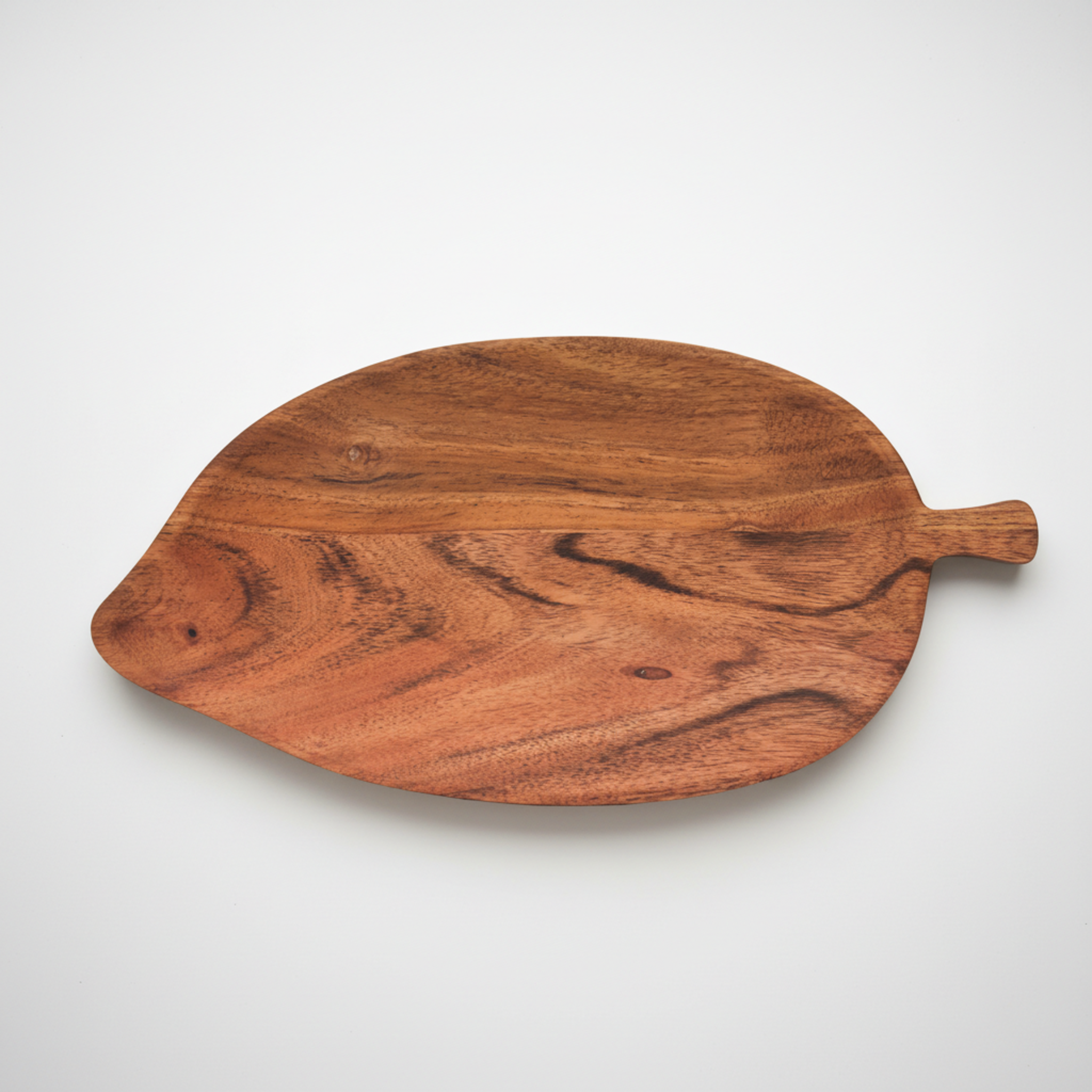 Leaf Wooden Serving Platter Tray