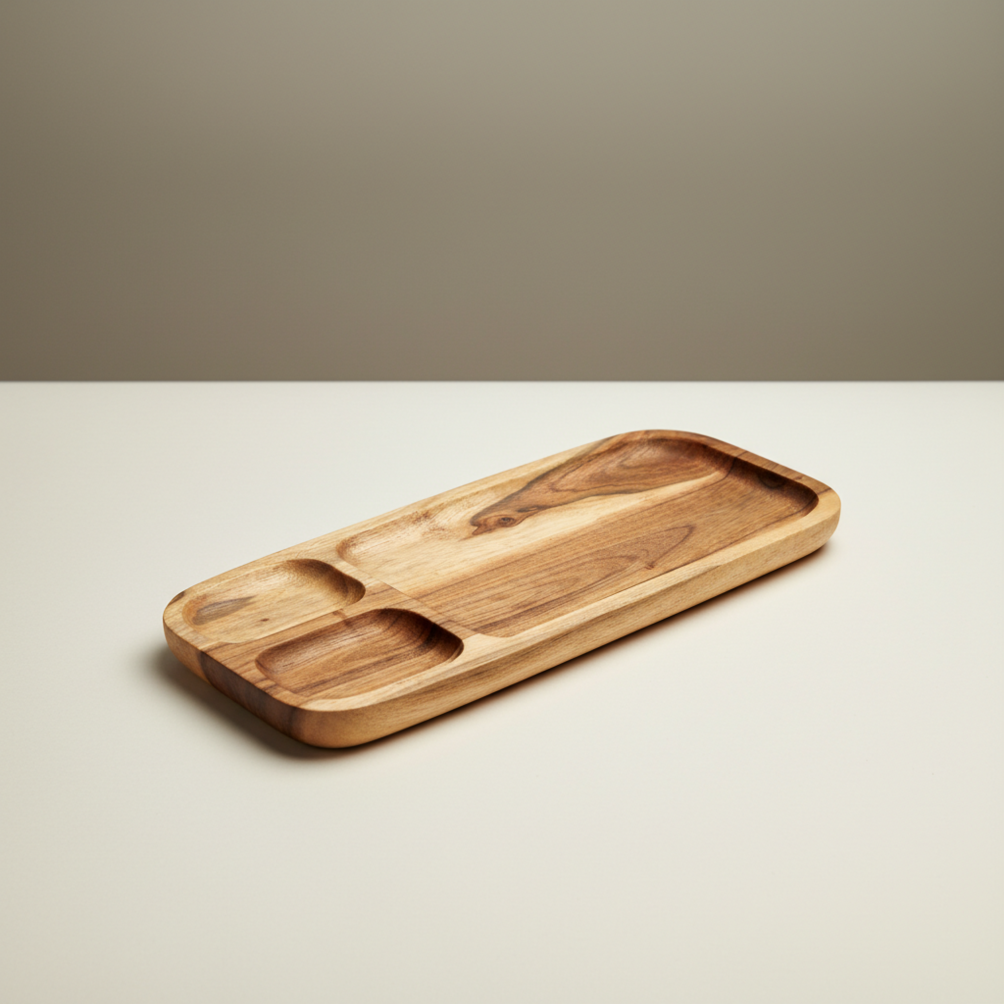 Samosa Rectangular Wooden Platter Tray | Prem Prakash Samosa Platter